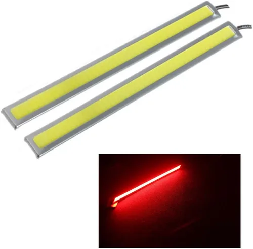 Vista 18 de BININBOX Luces LED COB superbrillantes de 6 W, 12 V, para conducción de niebla DRL, luz diurna, lámpara de circulación diurna, impermeable, delgada