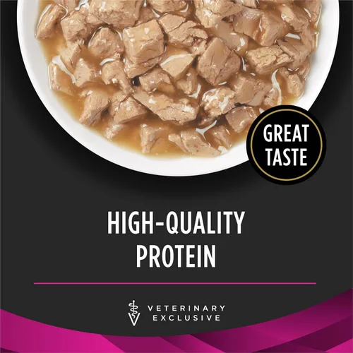 Vista 2 de Purina Pro Plan Vet UR Urinary St/Ox - Alimento húmedo para gatos, pollo