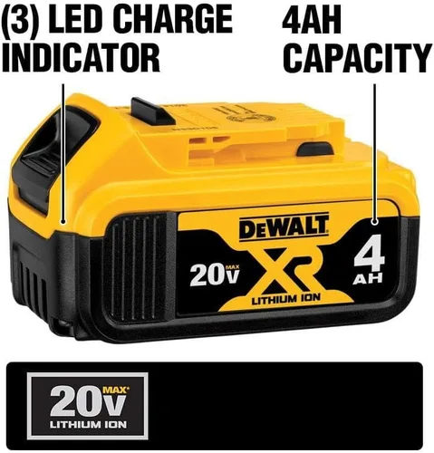 Vista 3 de DEWALT - Pistola lubricante inalámbrica de 20 V máximo (DCGG571M1)
