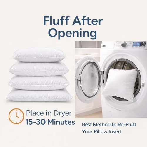 Vista 3 de Juego de 4 almohadas de 18 x 18 pulgadas, hipoalergénicas, cuadradas, decorativas, para sofá, cama y silla, de 18 pulgadas