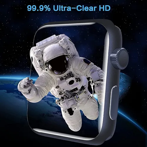 Vista 4 de Lamshaw Protector de pantalla compatible con iTouch Air 4 de 1.614 pulgadas, [6 unidades] Película transparente de TPU de cobertura completa