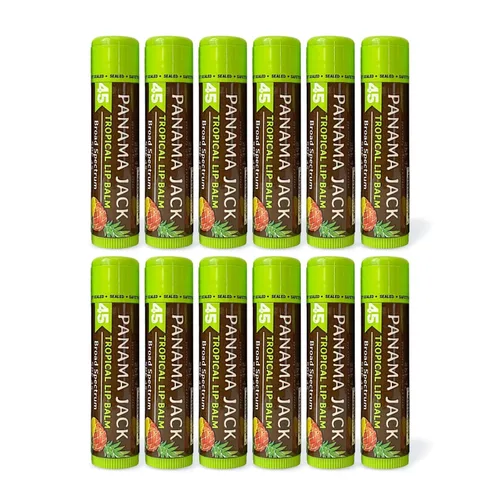 Vista 34 de Panama Jack SPF 45 Bálsamo labial – Protección de protección solar UVA-UVB de amplio espectro, previene y alivia los labios secos, agrietados