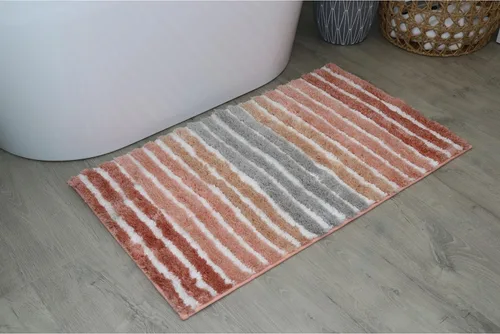 Vista 19 de Funda de microfibra suave para tapa de inodoro, lavable a máquina, 18 x 18 pulgadas, parte trasera de goma, se adapta a la mayoría de tapas