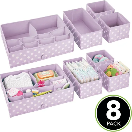 Vista 2 de mDesign - Organizador de tela para cajones y guardarropa