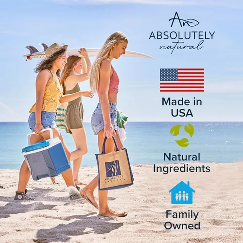 Vista 4 de Absolutely Natural - Aceite de belleza orgánico 4oz con vitamina E, aceites de oliva y escaramujos, fabricado en Estados Unidos