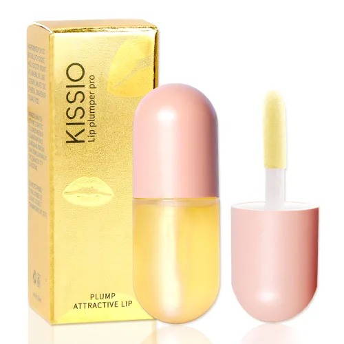 Vista 12 de KISSIO Rellenador de Labios, Lápiz Labial Brillante para Rellenar Labios, Embellecedor de Labios, Suero de Labios con Extractos de Plantas, Lápiz