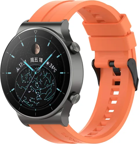 Vista 10 de FitTurn Band Compatible with Huawei Watch 5 4 Pro/GT 6 5 4 3 2 Pro/GT 2e/GT 6 5 4 46mm/GT2 46mm/GT Active/ Replacement Straps Silicone Bands