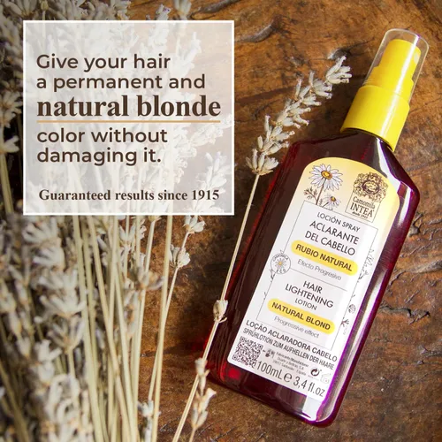 Vista 2 de Camomila Intea Natural Blonde – Spray aclarador de cabello con extracto de manzanilla – Vuélvete más rubio con este spray para el cabello