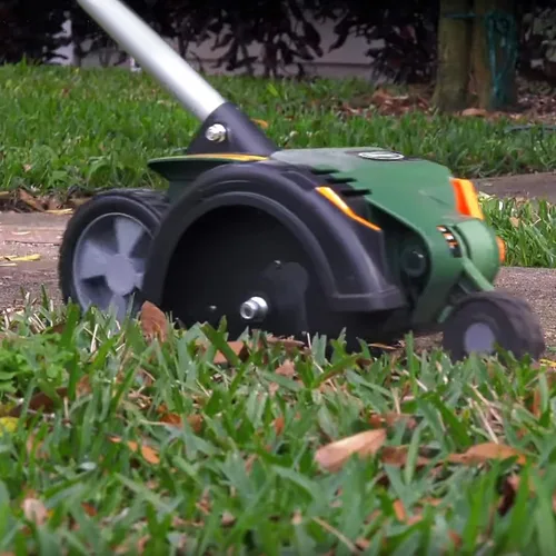 Vista 2 de Scotts Outdoor Power Tools ED70012S - Bordeadora de césped eléctrica con cable de 3 posiciones de 11 amperios, color verde