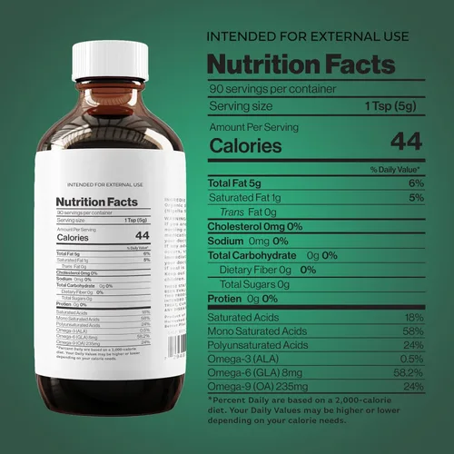 Vista 4 de Organic Black Seed Oil 100% Virgin Cold Pressed Liquid Pure Super Antioxidant External Use on Joints, Hair, Skin, Nails 16 oz