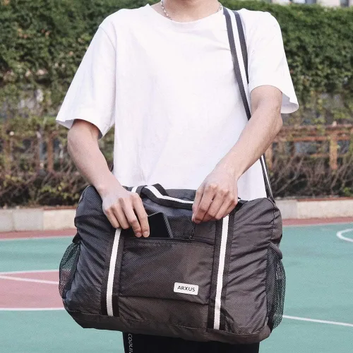 Vista 6 de Bolsa de viaje plegable Arxus impermeable y ligera