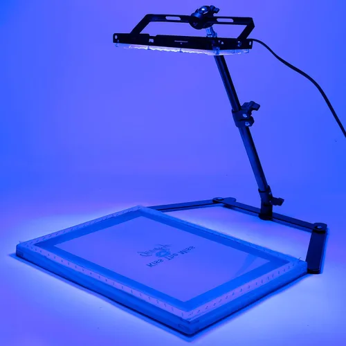 Vista 4 de Caydo El kit de impresión de pantalla de 36 piezas incluye luz LED de impresión de pantalla de exposición UV de 50 W, marco de impresión de pantalla
