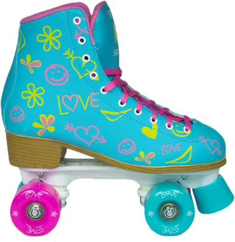 Vista 5 de Epic Skates Epic Splash - Patines cuádruples, azul, juvenil 11