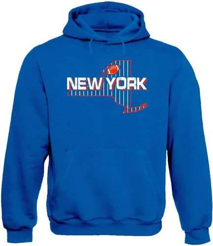 Vista 38 de Xtreme Apparrel Team Field Map Men's Hoodie Sweatshirt for Football Fans