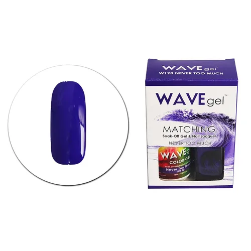 Vista 113 de WAVEGEL Soak-0ff - Juego de esmalte de uñas y gel a juego - Falu Coffee - W161-161 I 0.5 onzas