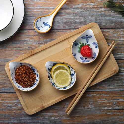 Vista 7 de Soporte de cuchara para estufa - Soporte de cuchara de cerámica para encimera de cocina y café - Modelo 1#