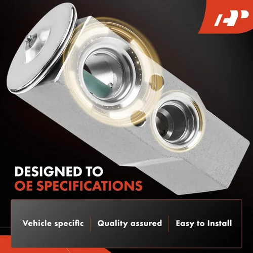 Vista 2 de A-Premium Válvula de expansión de A/C compatible con Porsche 911 1999-2013, Boxster 1997-2012, Cayman 2006-2012