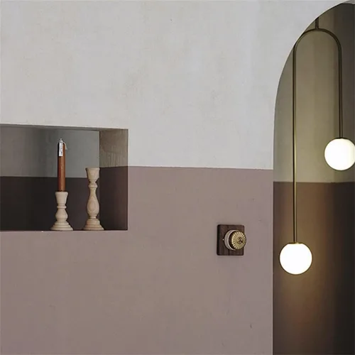 Vista 8 de Portavelas de madera para velas de pilar, estilo bohemio rústico sin terminar, soporte alto para chimenea o mesa de comedor, 6.69 pulgadas