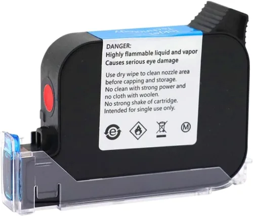 Vista 2 de 2588 42ml Ink Cartridge Compatible with Handheld Inkjet Printers(Blue)