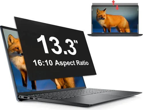 Pantalla de privacidad para laptop de 13.3 pulgadas 16:10 relación de aspecto - Compatible con Lenovo HP Dell Acer Asus Thinkpad Envy XPS, filtro