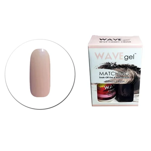 Vista 111 de WAVEGEL Soak-0ff - Juego de esmalte de uñas y gel a juego - Falu Coffee - W161-161 I 0.5 onzas