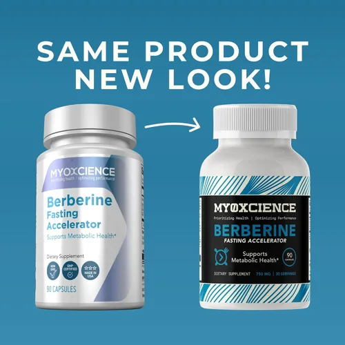 Vista 3 de MYOXCIENCE Acelerador de ayuno de berberina Himaberb Berberina HCL con ALA (ácido alfa lipoico) y biotina (90 cápsulas)