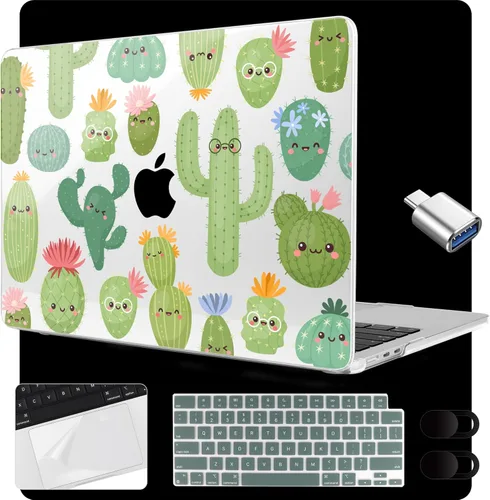 Vista 19 de MEEgoodo Funda para MacBook Air de 15 pulgadas M4/M3/M2 2025 2024 2023, funda compatible con el modelo (A3241/A3114/A2941) para MacBook Air de 15