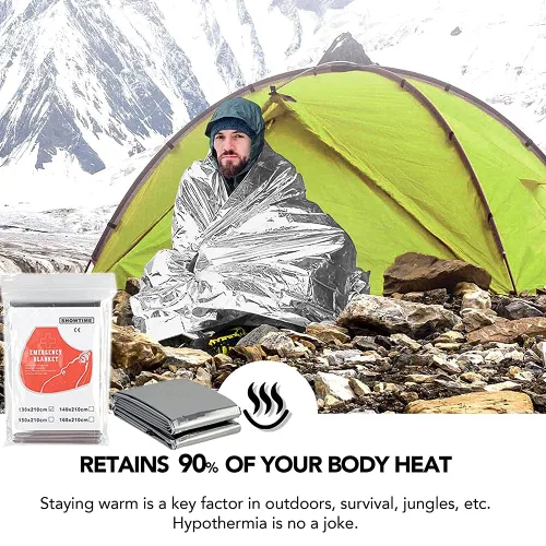 Vista 6 de Paquete de control de sangrado Feat Med Trauma Kit, incluye almohadilla ABD, vendaje israelí, torniquetes, manta de emergencia, vendaje triangular