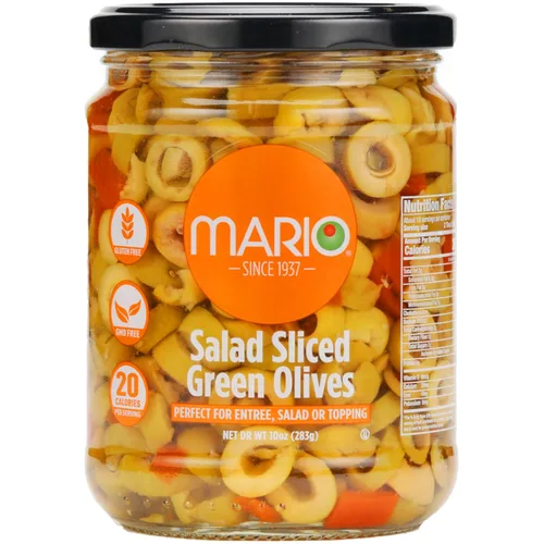 Vista 6 de Mario Camacho Foods Aceitunas de Manzanilla rellenas de pimiento picado, 5.75 onzas (paquete de 12)