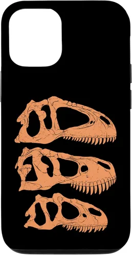Vista 11 de Funda para iPhone 12 mini Tyrannosaurus Rex Giganotosaurus Allosaurus Skull Dinosaur