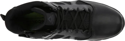 Vista 5 de Reebok Sublite Cushion táctico 6 pulgadas cremallera lateral Eh botas de trabajo militares, Negro