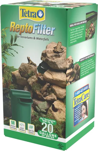Vista 3 de TetraFauna ReptoFilter para Ranas, Tritones y Tortugas