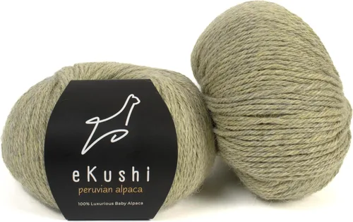 Vista 62 de 100% Hilo de Alpaca Baby para Tejer y Ganchillo - 1 Cono de Hilo Premium DK - Ligero, Hipoalergénico y Térmico Hecho en Perú - Ideal para Proyectos