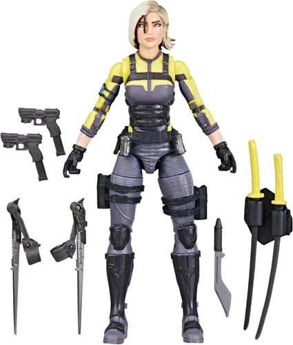 G.I. Joe Classified Series Agent Helix, figura de acción coleccionable, 104, figuras de acción de 6 pulgadas para niños y niñas, con 8 piezas de
