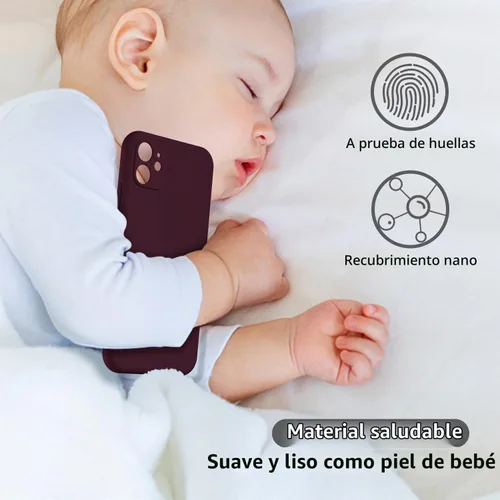 Vista 6 de oakxco Funda para iPhone 7 Plus Funda para iPhone 8 Plus de Silicona Líquida, Bonita Delgada Fina Cubierta Suave de Gel de Goma Suave para Mujeres