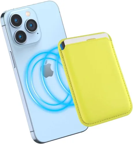 Vista 14 de TWZKG Cartera para MagSafe, Soporte para 3 Tarjetas, Cartera Magnética Delgada para Teléfono para iPhone 17/16/15/14/13/12 Pro Max Plus Air Series