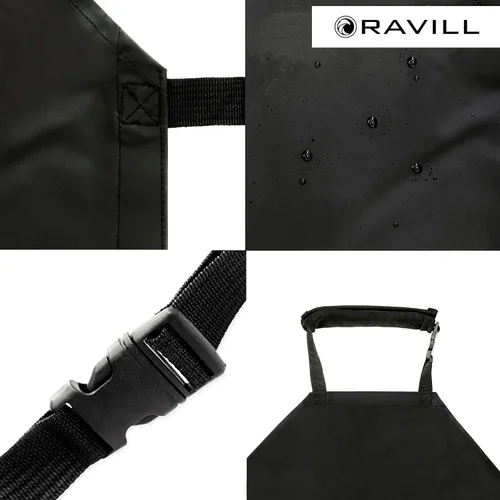 Vista 8 de Ravill Waterproof Apron For Men and Women - 35" Multi Purpose Work Aprons for Dishwashing, Dog Grooming, Cleaning