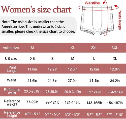 Vista 2 de Paquete de 3 bóxers postoperatorios para mujer, ropa interior adaptativa, ropa interior extraíble, calzoncillos adhesivos para incontinencia, XS/W21