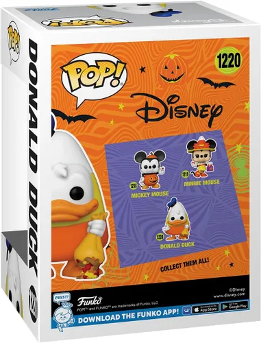 Vista 7 de Funko Pop! & Tee: Disney - Pato Donald de Halloween - XS