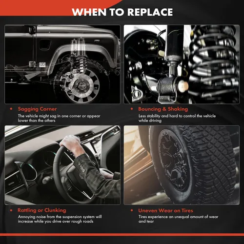 Vista 6 de A-Premium Juego de 2 muelles helicoidales de suspensión trasera compatibles con Mazda 5 2006-2010 2012-2015, lado del conductor y del pasajero