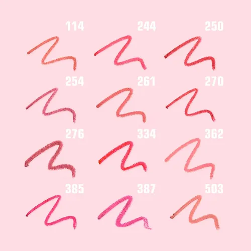 Vista 5 de 3INA The Automatic Lip Pencil - Lápiz delineador de labios impermeable con sacapuntas integrado, a prueba de manchas, pigmentado, delineador de 10