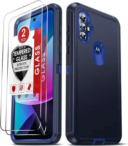 Vista 13 de LeYi Compatible para Moto G Play 2023 Funda: Funda para Teléfono Motorola G Power 2022 con 2PCS Protector de Pantalla, Cubierta a Prueba de Golpes