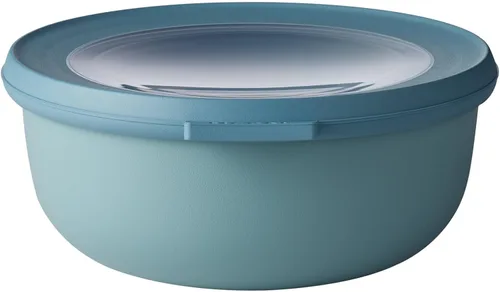 Vista 21 de Mepal Cirqula - Tazón para almacenar y servir múltiples alimentos de 101 onzas / 0.1 fl oz con tapas transparentes, perfecto para preparación