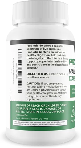 Vista 3 de Probiotic Vigorade - Cápsulas probióticas masculinas Pro Vigorade - Fórmula probiótica de apoyo a la salud masculina - Apoyo intestinal - Apoyo