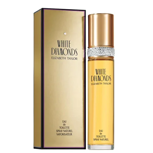 Elizabeth Taylor White Diamonds - Eau de Toilette Naturel Spray para mujer, 3.3 fl oz