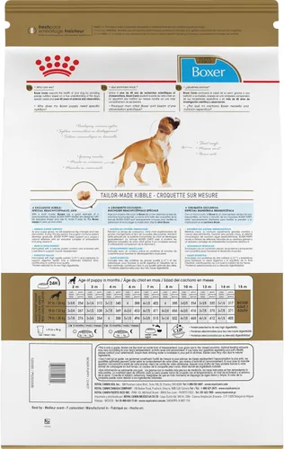 Vista 2 de Royal Canin Boxer Puppy Breed - Alimento seco específico para perros, bolsa de 30 libras