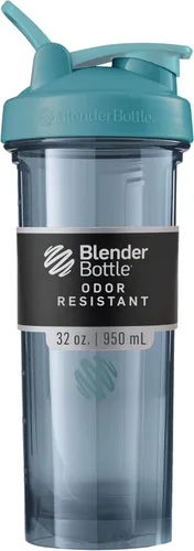Vista 29 de BlenderBottle - Botella mezcladora serie Pro ideal para batidos de proteínas y bebidas de preentrenamiento, 32 onzas, color gris piedra (Pebble Grey)
