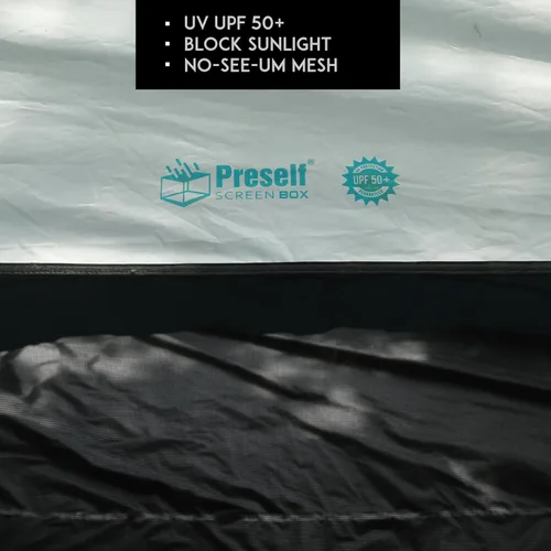 Vista 6 de Preself Screen House for Hammock Canoe Picnics Backyards Backpacking Camping Beach in Summer