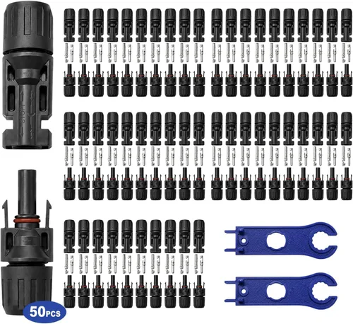 Vista 9 de MC4 Kit de crimpadora solar, 14 pares, herramienta de trinquete