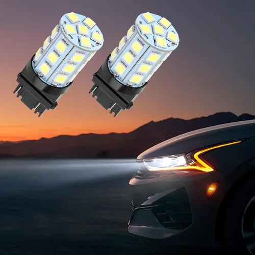 Vista 7 de 4PCS 3157 LED Bulb,6000K Super Bright 3057 3156 4157 3056 LED Bulbs for Tail Light Bulb Reverse Light Bulb,Universal 360° Illumination LED Light